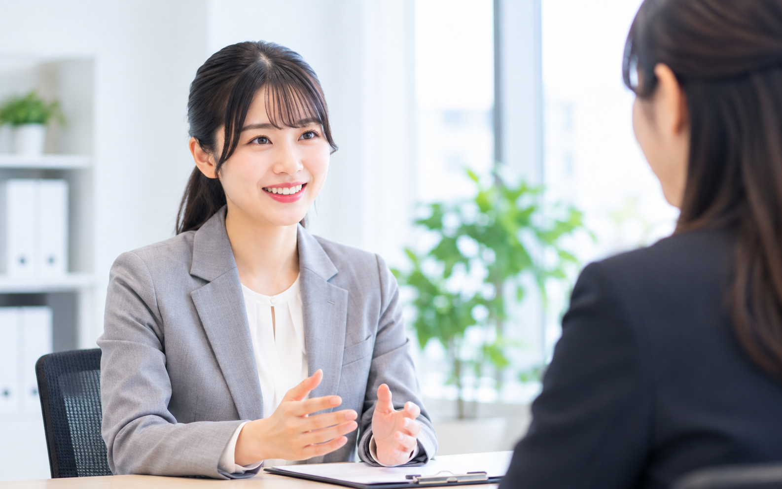 配属後フォローの様子